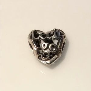 Pandora Disney Frozen “Let it Go” Heart Charm